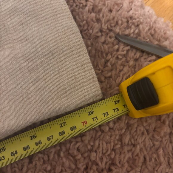 Anthropologie Pinktuck Linen Pants Womens Size 2 Sand High Rise Wide Leg V Waist - Picture 7 of 8